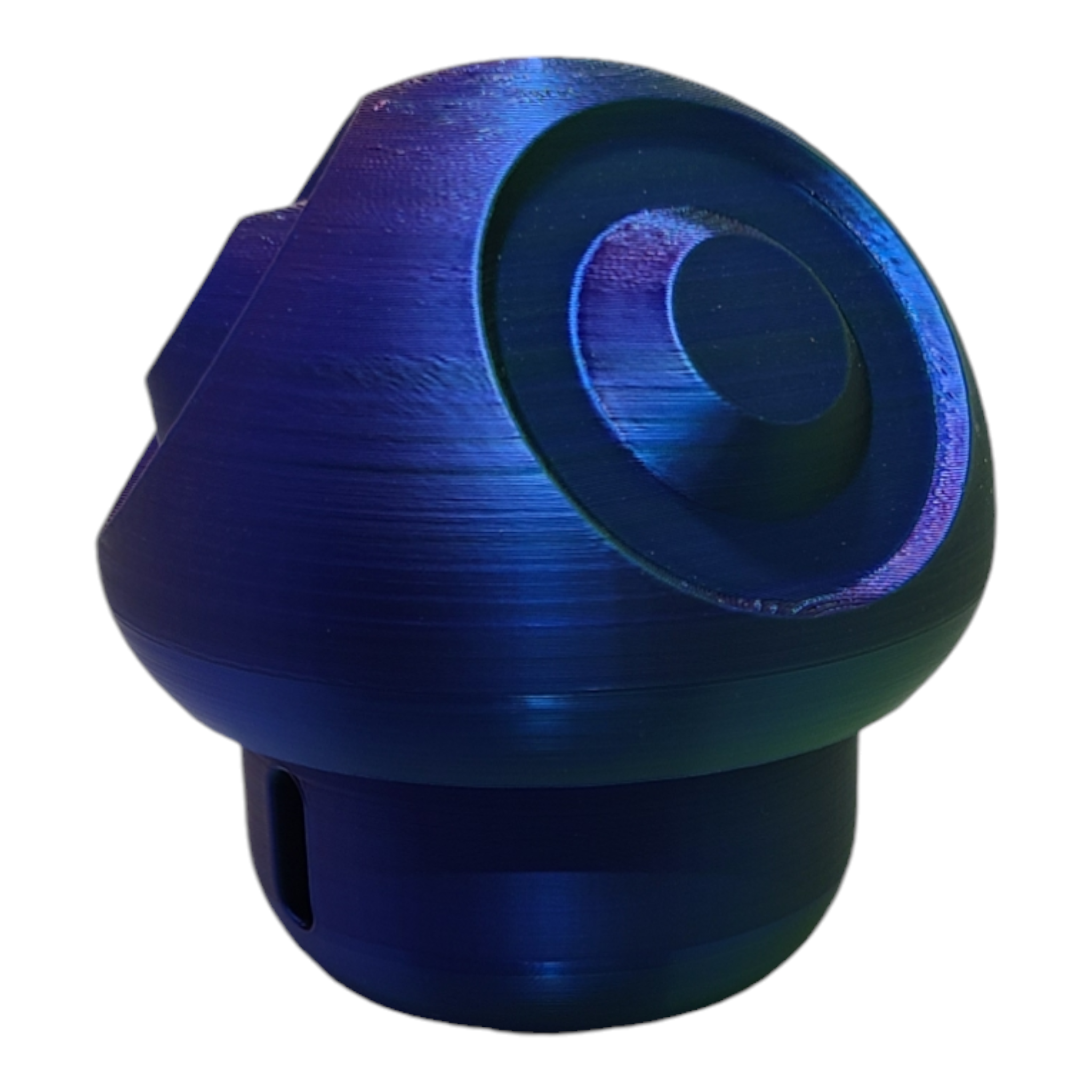 3D Printed Mushroom Jar view 3