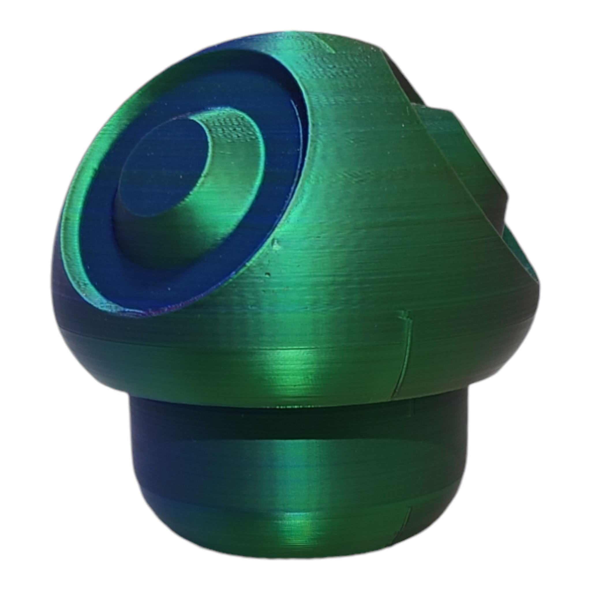 3D Printed Mushroom Jar view 4