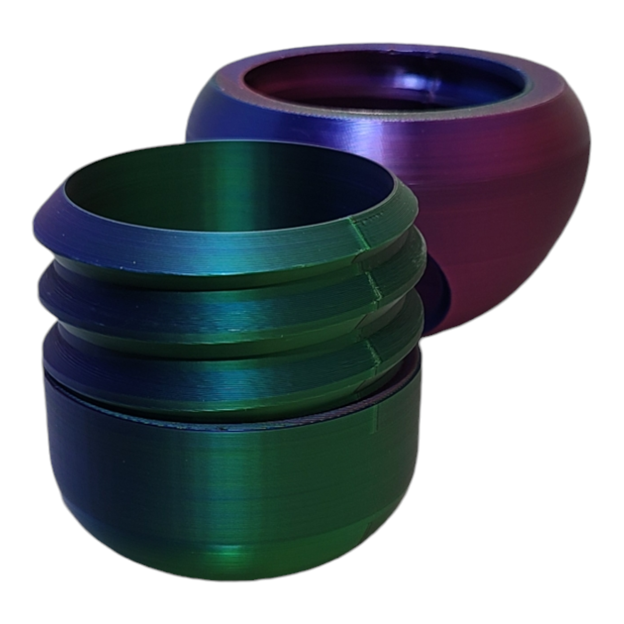 3D Printed Mushroom Jar view 5