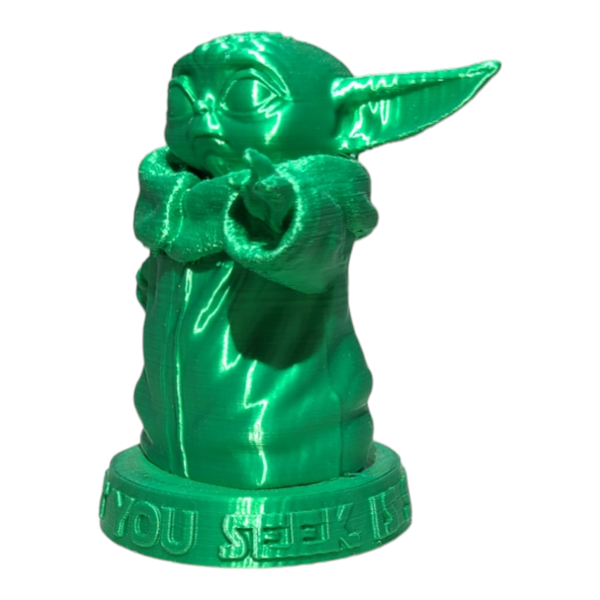 3D Printed Yoda view 2