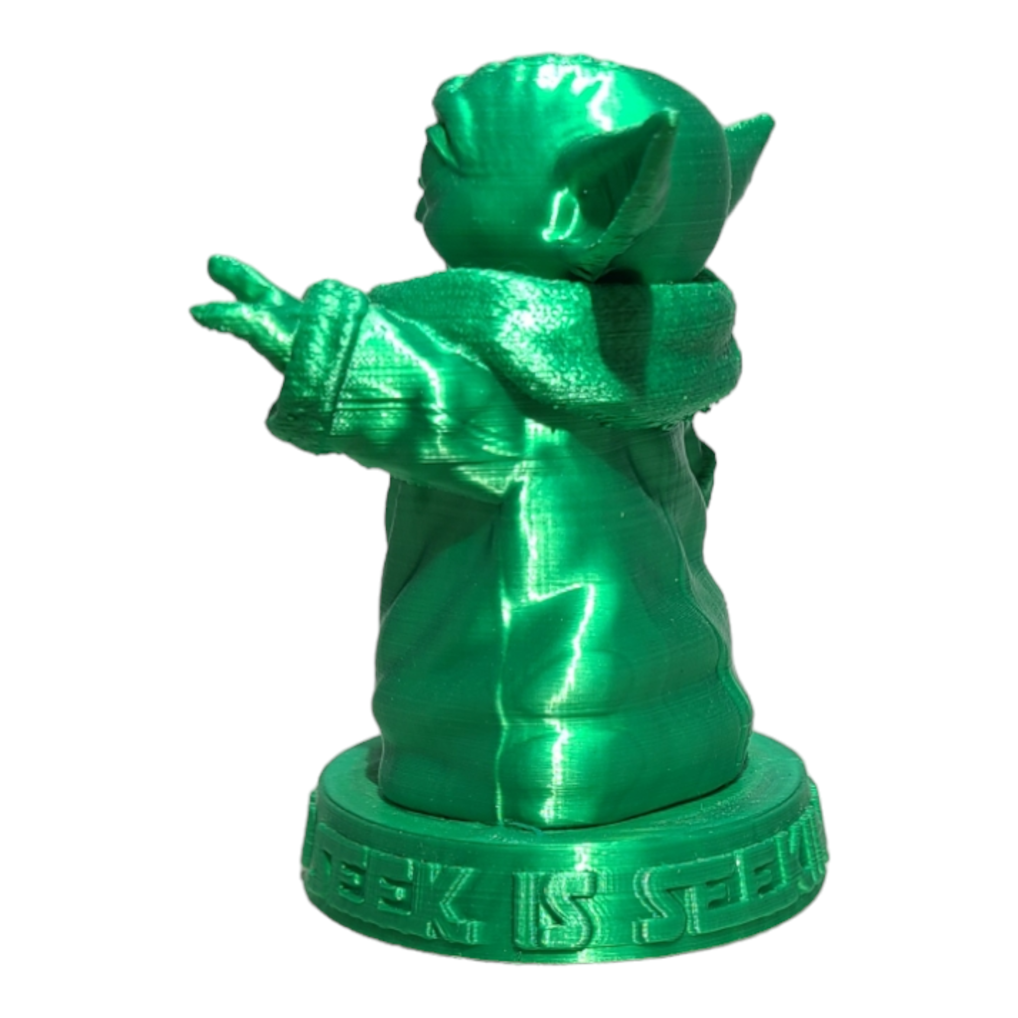 3D Printed Yoda view 4