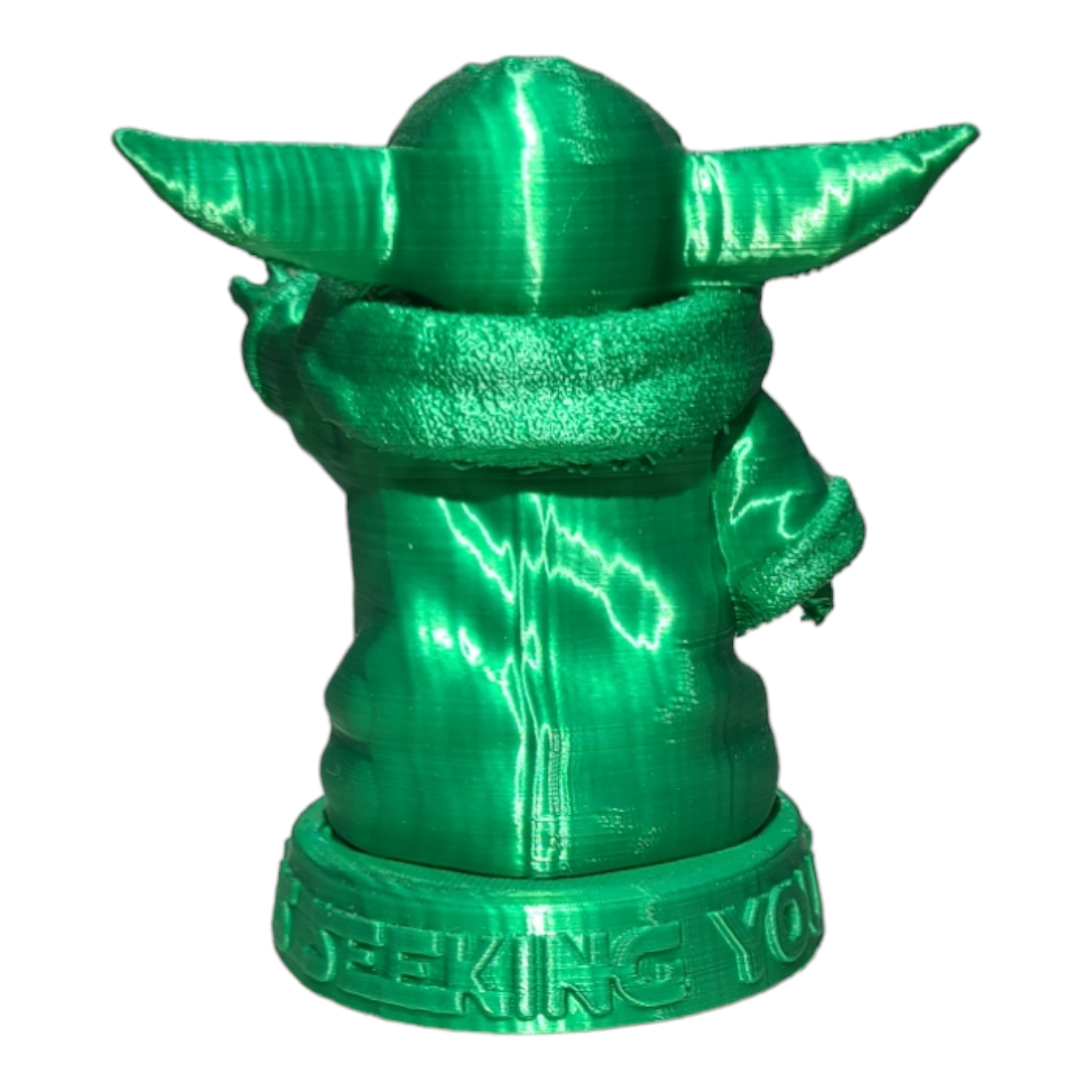 3D Printed Yoda view 5