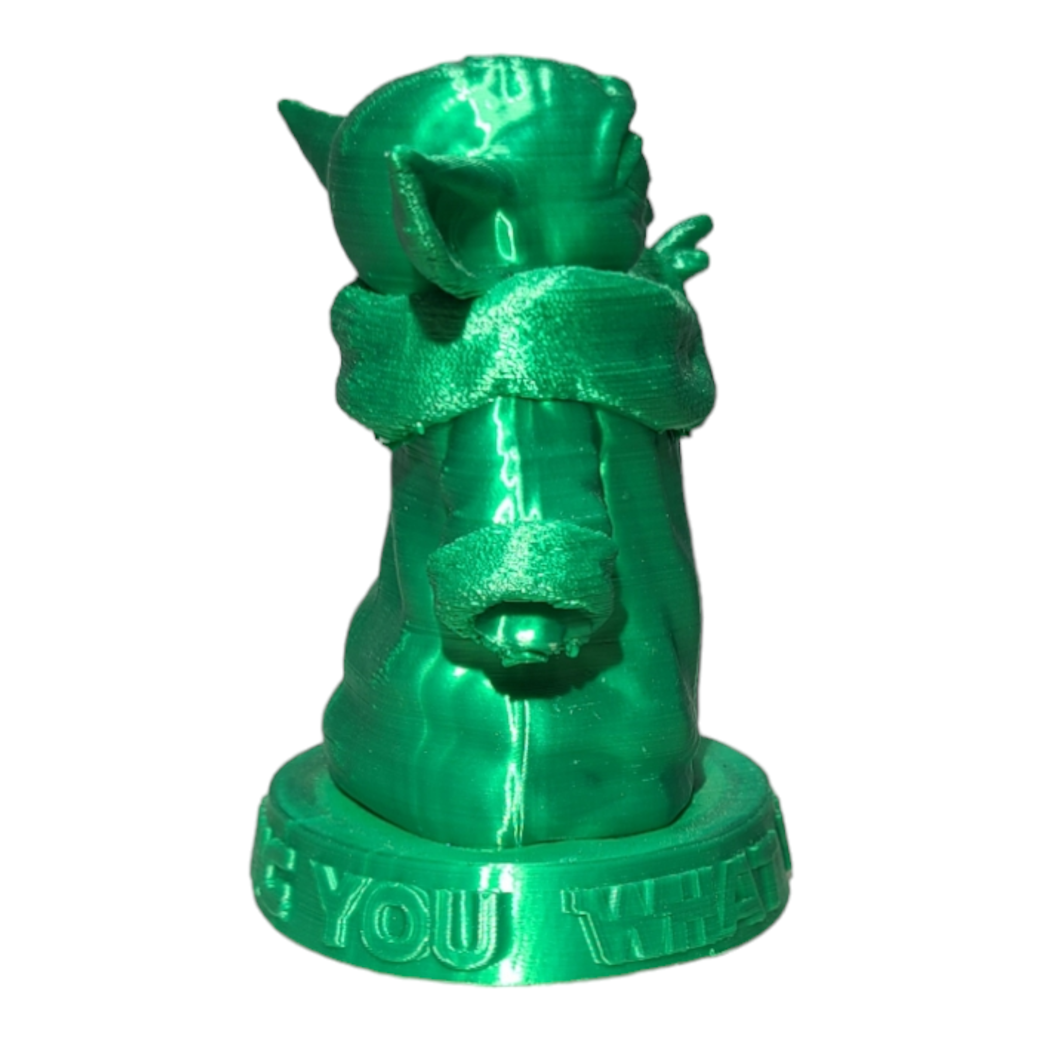 3D Printed Yoda view 6