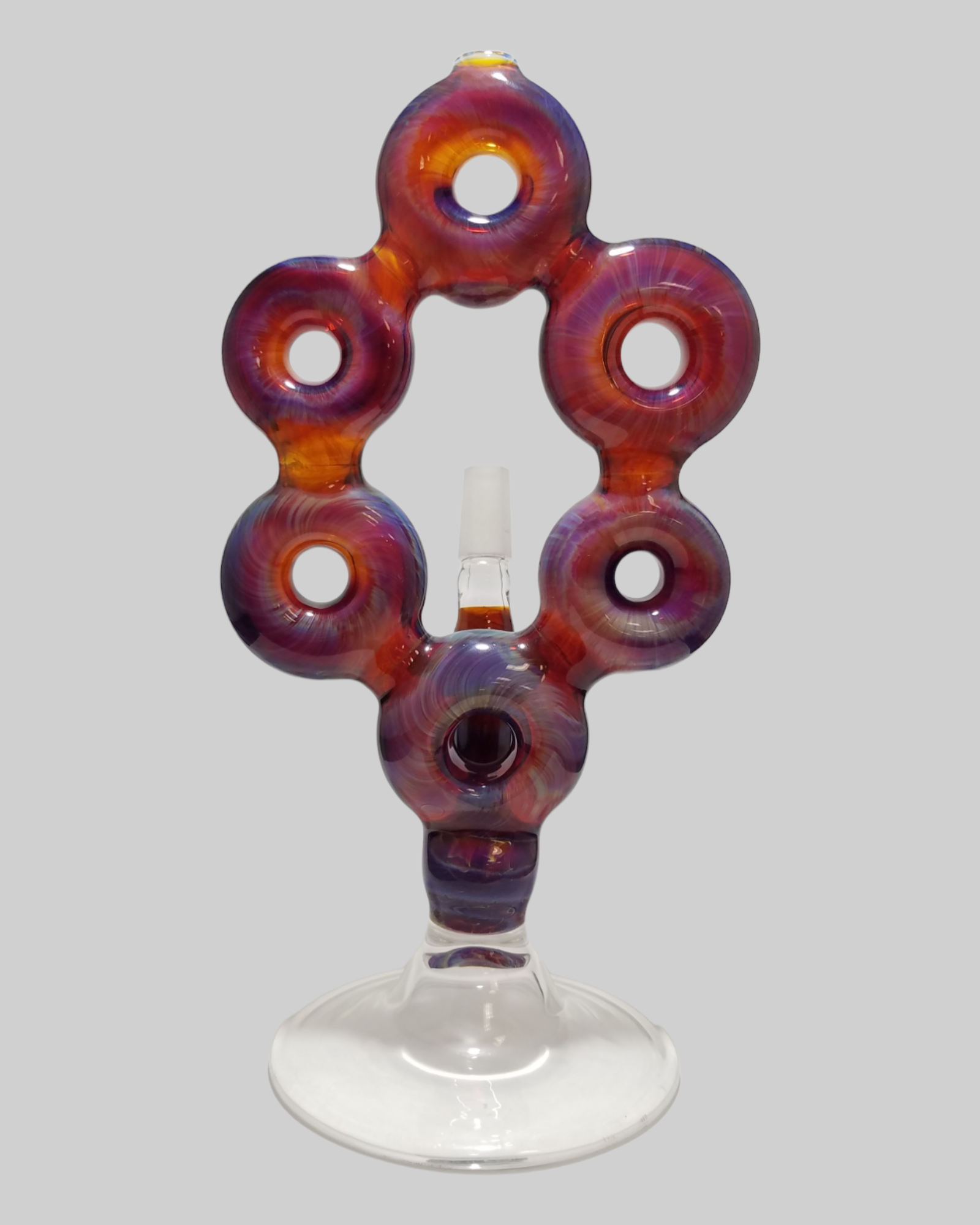 Amber Purple Doughnut Hole Rig view 2