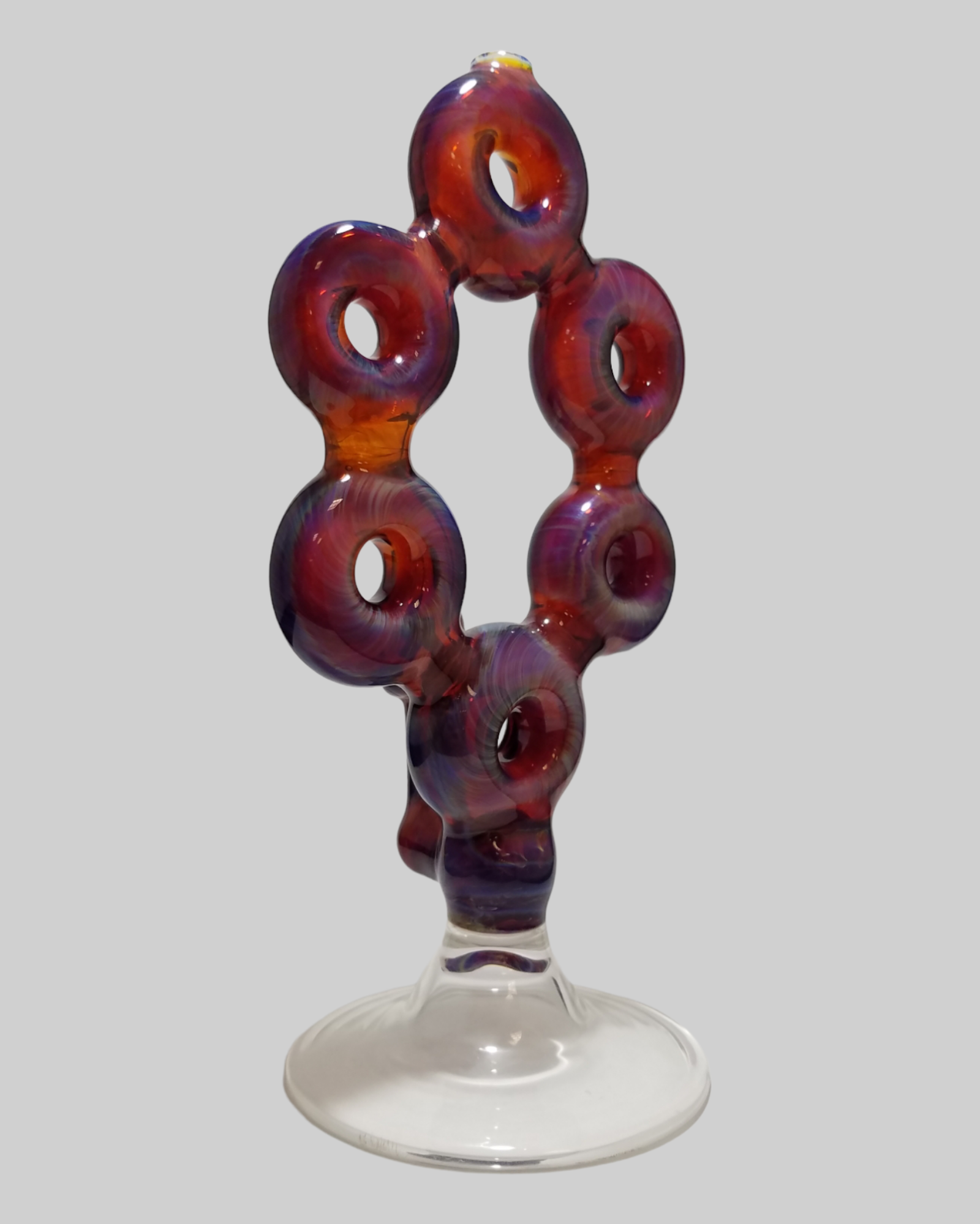 Amber Purple Doughnut Hole Rig view 3