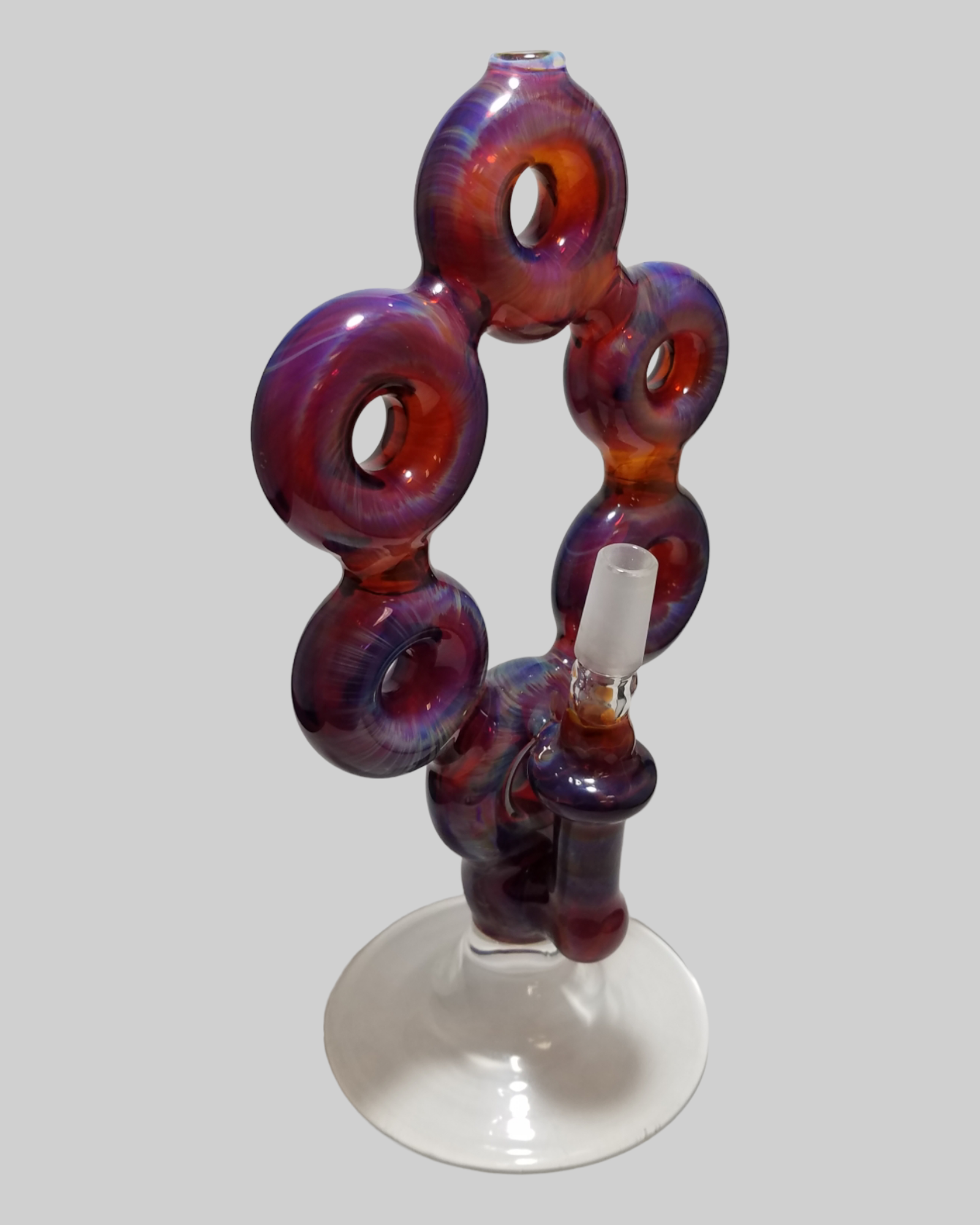 Amber Purple Doughnut Hole Rig view 4