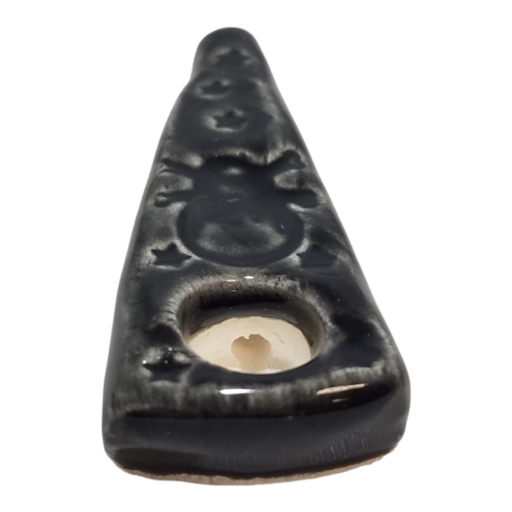 Ceramic Pipe - Skull and Stars view 3
