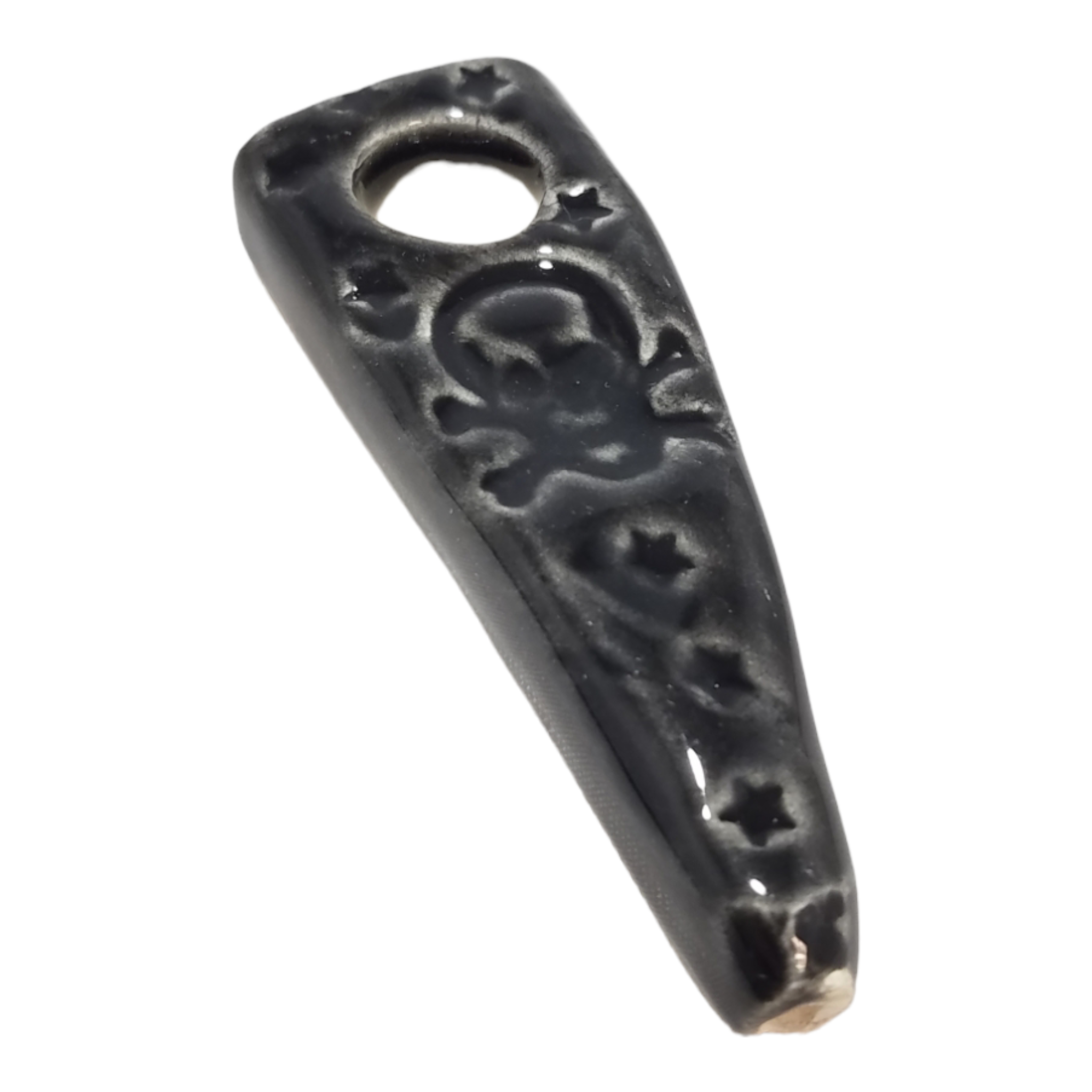 Ceramic Pipe - Skull and Stars view 5