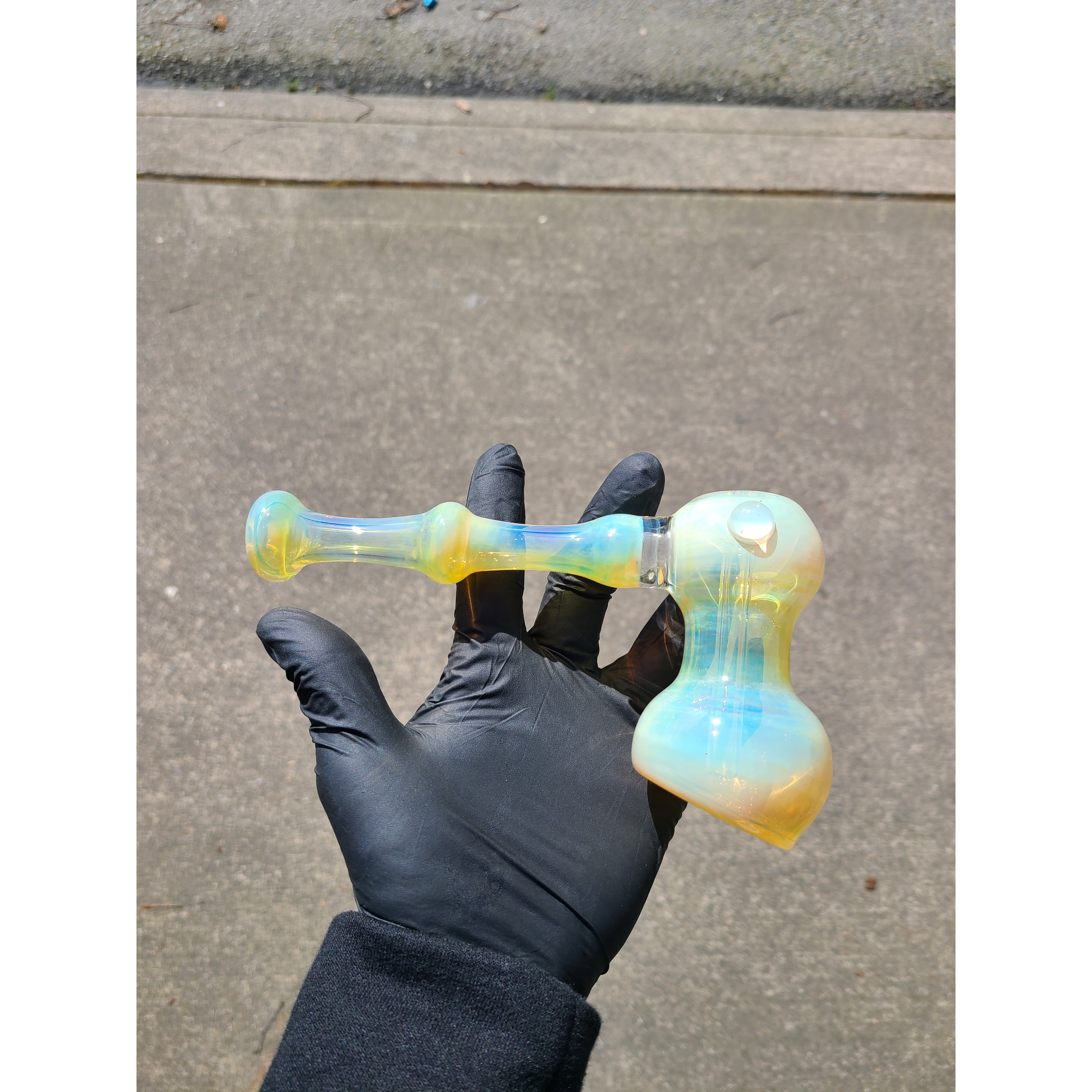 Classic Silver Fumed Hammer Bub