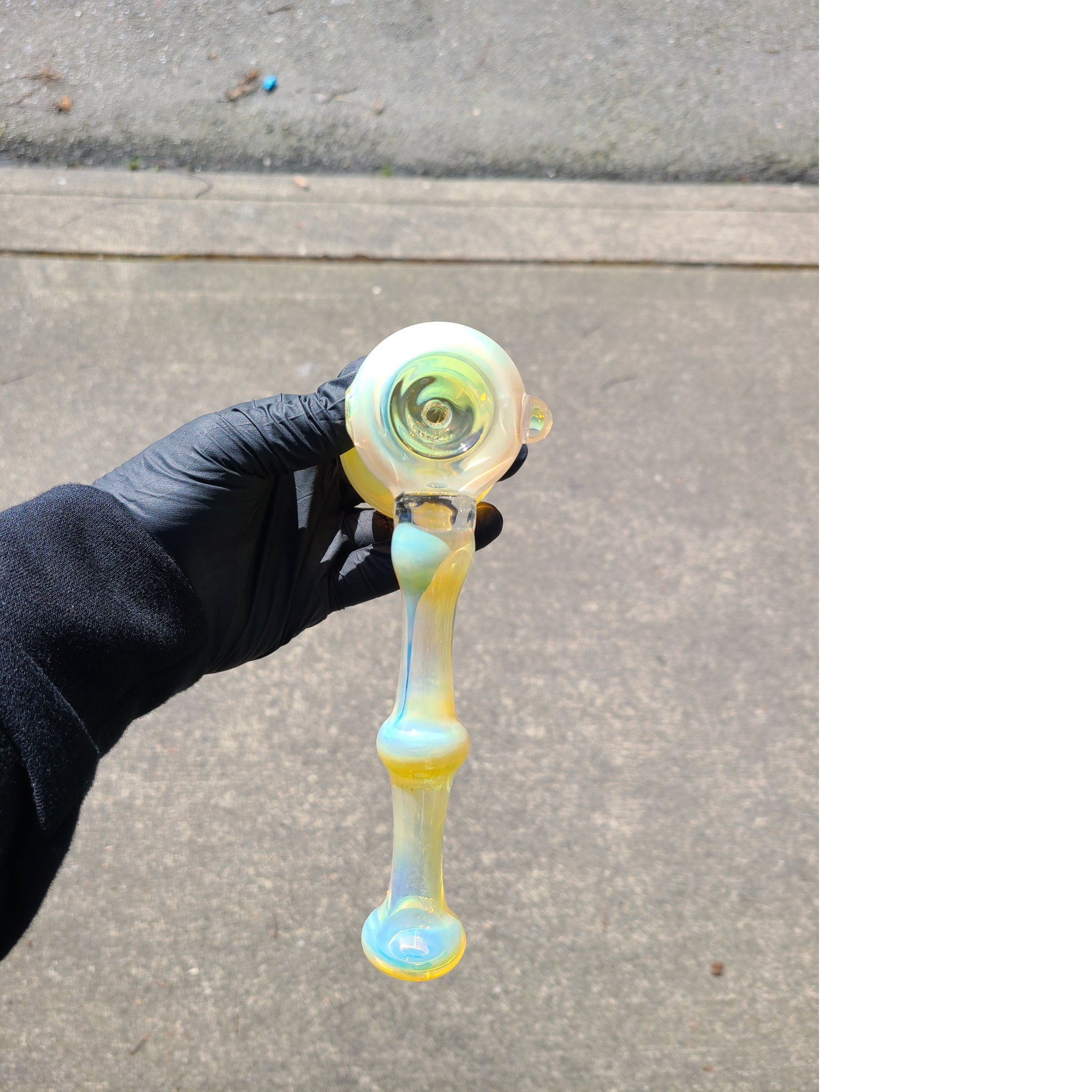 Classic Silver Fumed Hammer Bub view 4