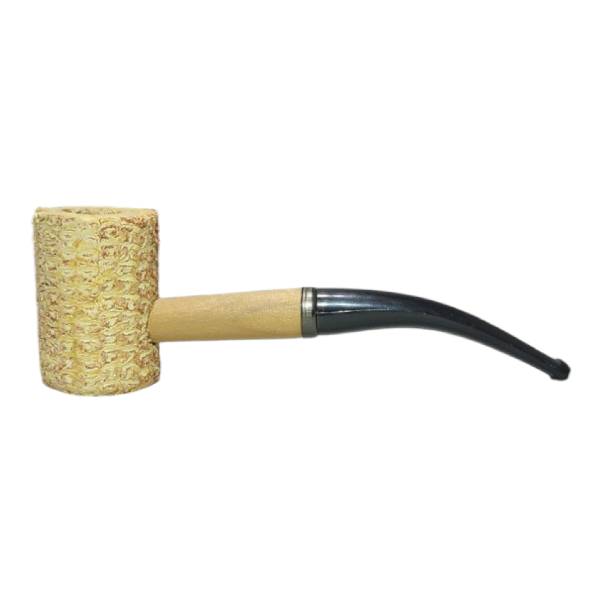 Classic Curved Corn Cob Pipe view 2