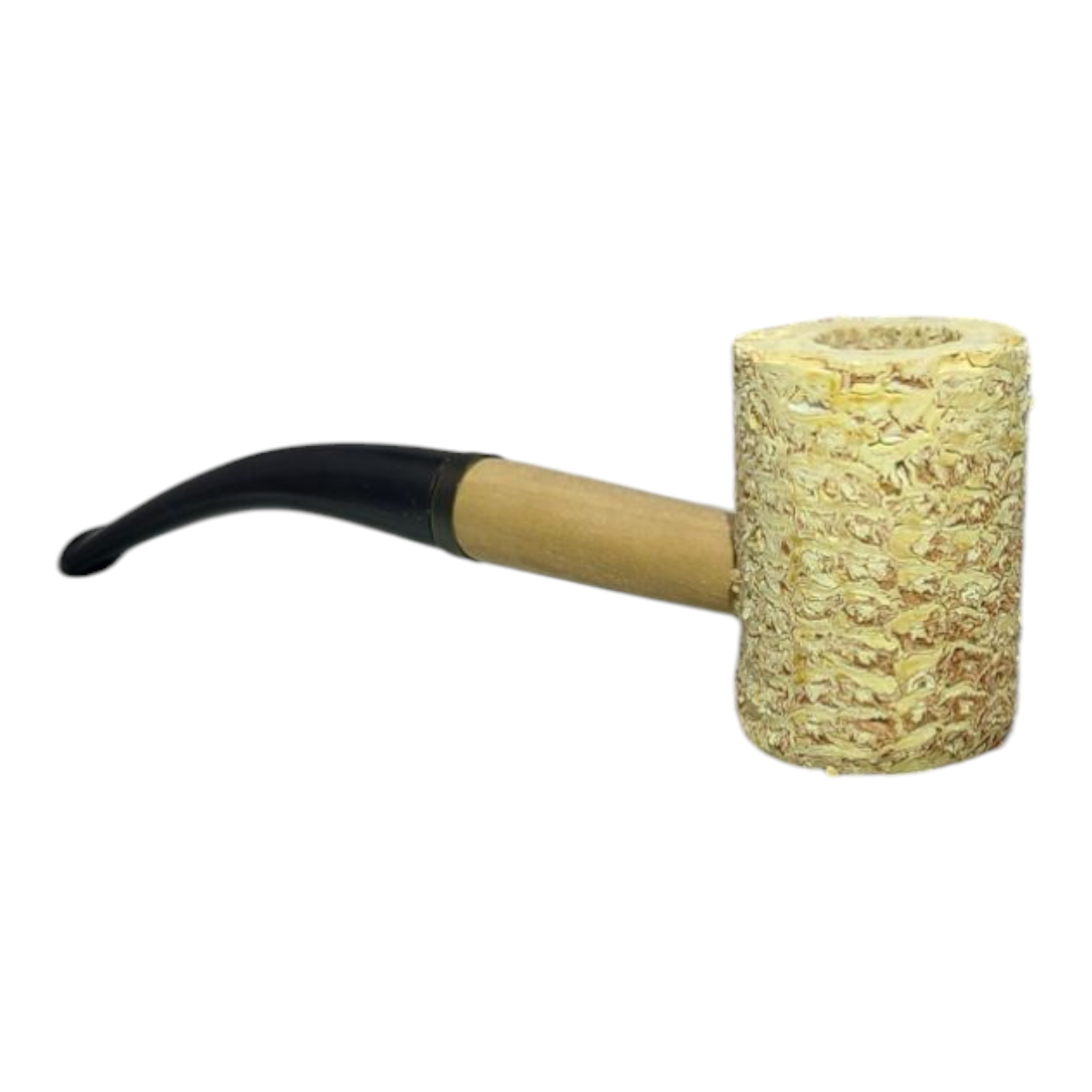 Classic Curved Corn Cob Pipe view 3