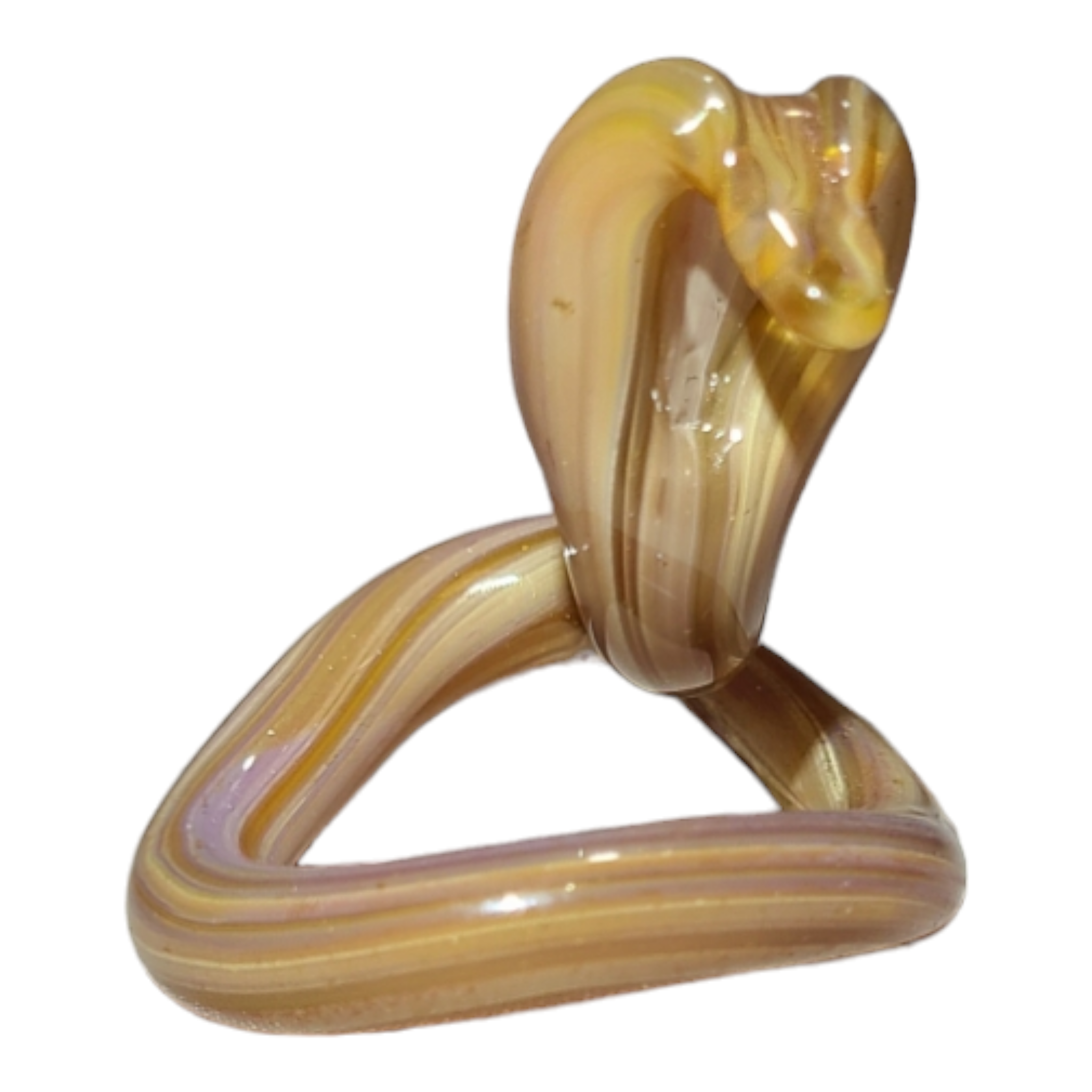 Cobra Snake Miniature Sculpture view 2