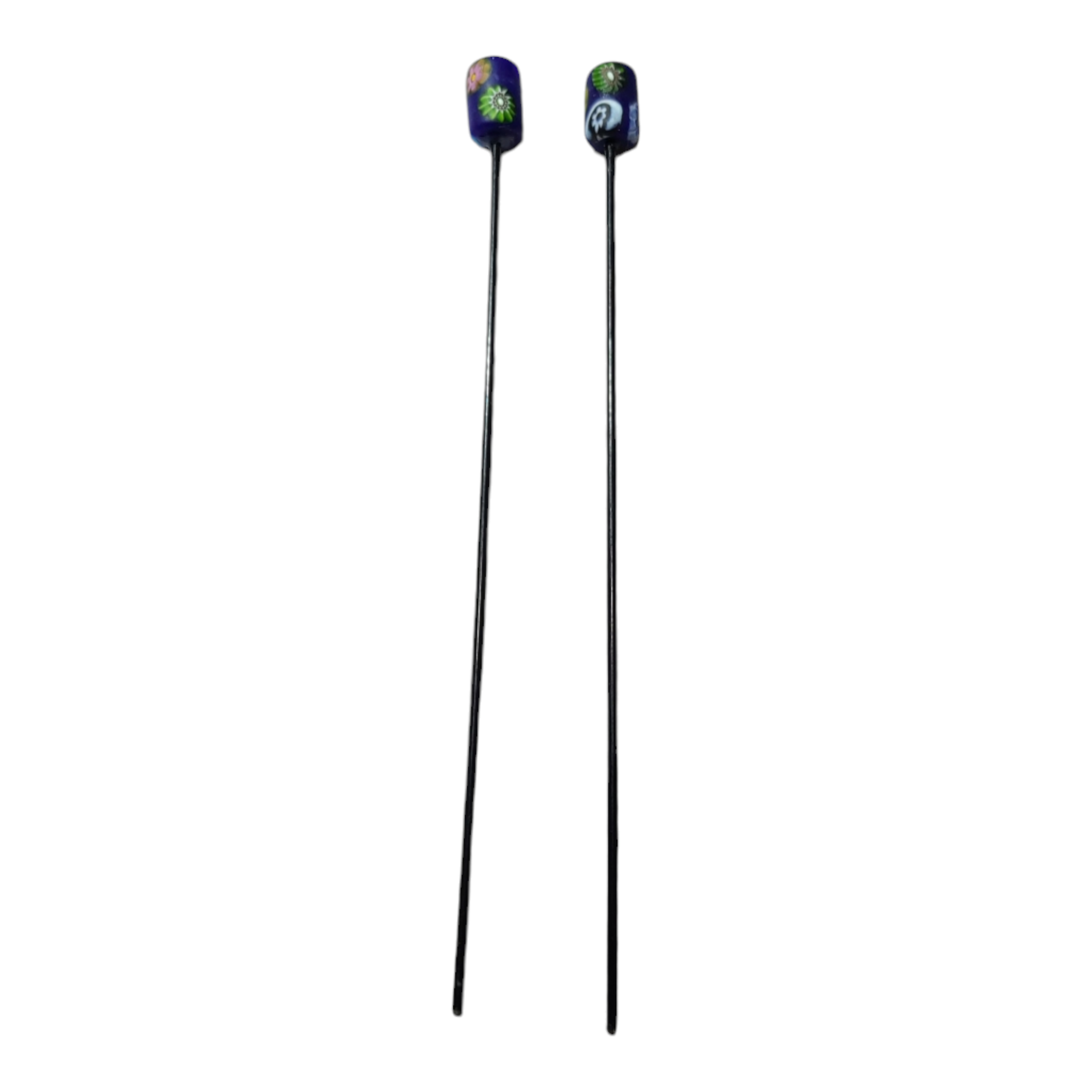 Fimo Flower Bead Poker
