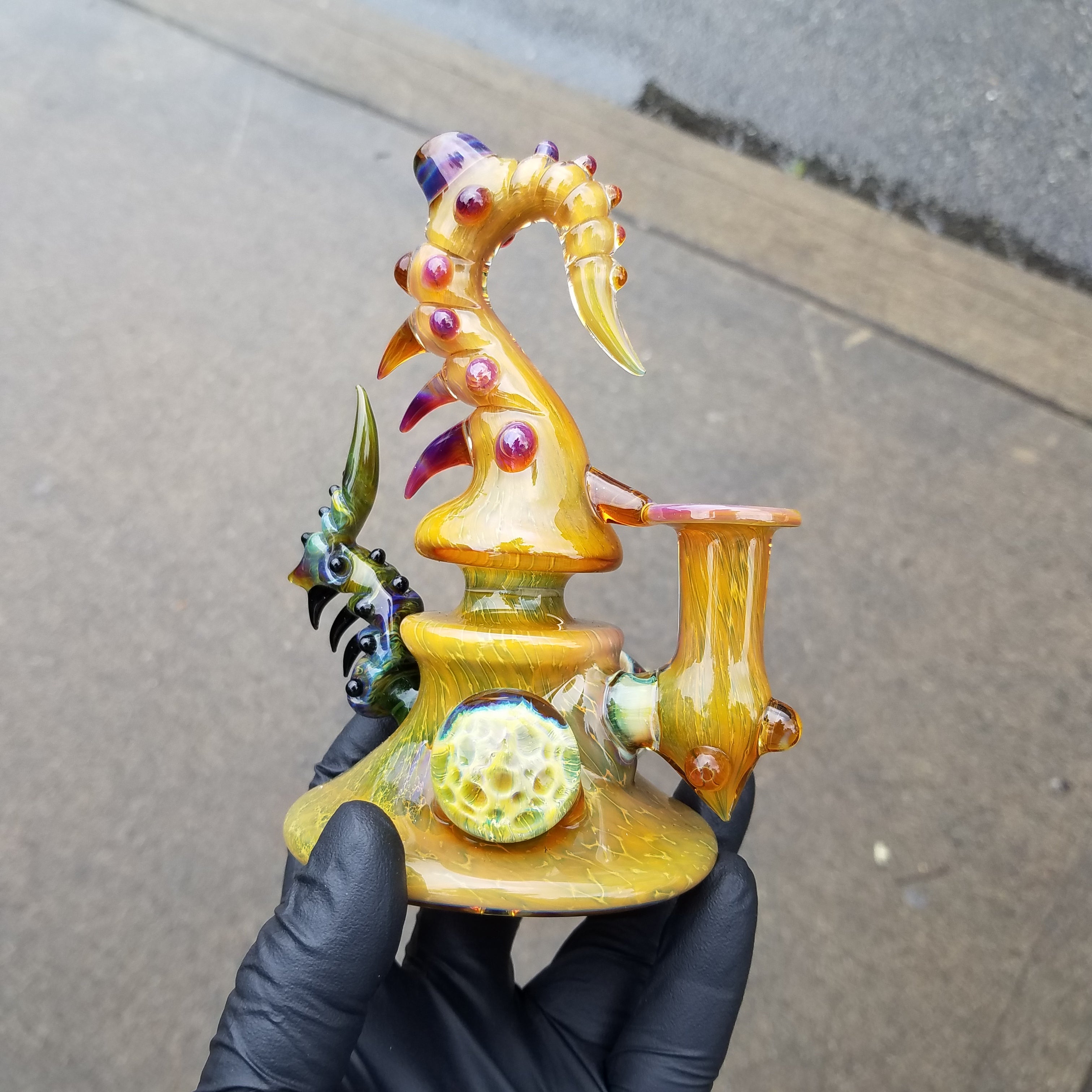 Biomech Alien Mini Swiss Beaker view 2