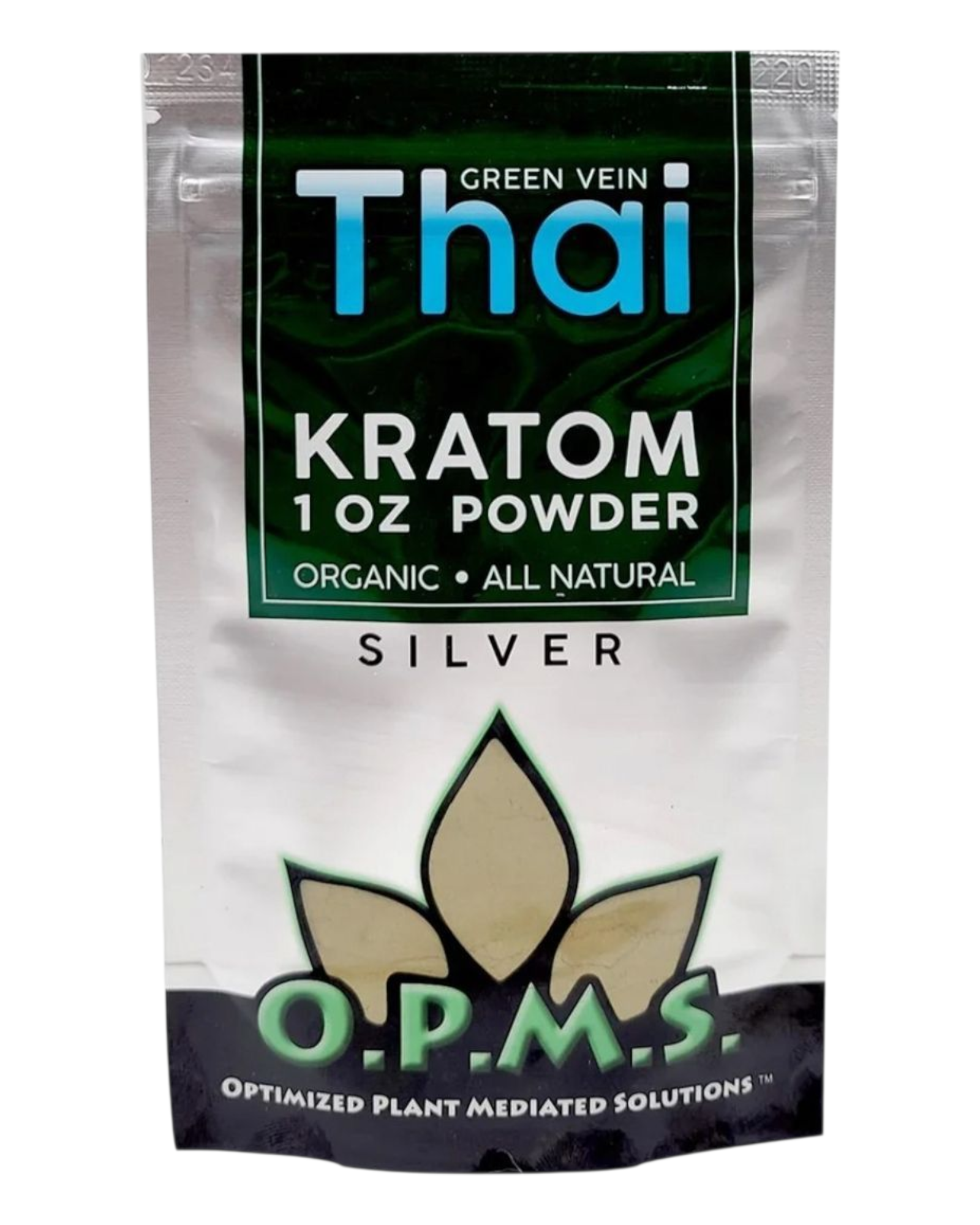 OPMS Silver Green Thai Kratom Powder