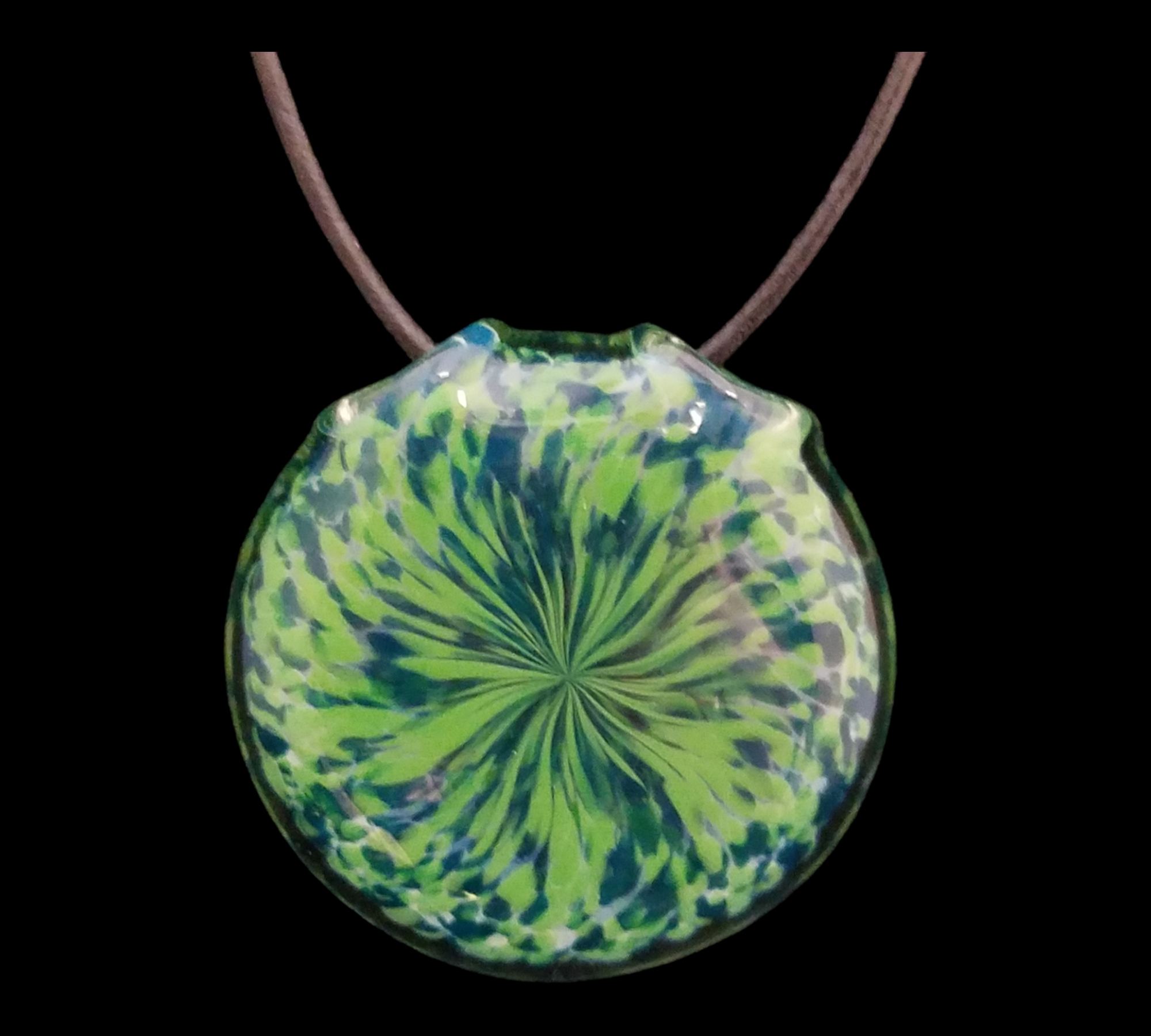 PNW Frit Pendant view 4
