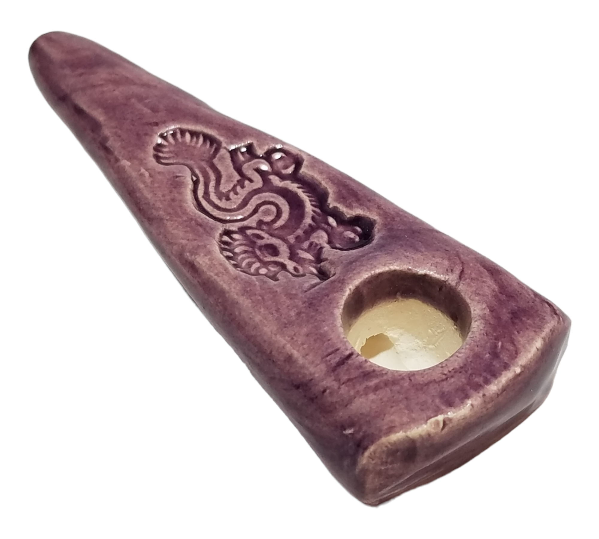Ceramic Pipe - Dragon view 2