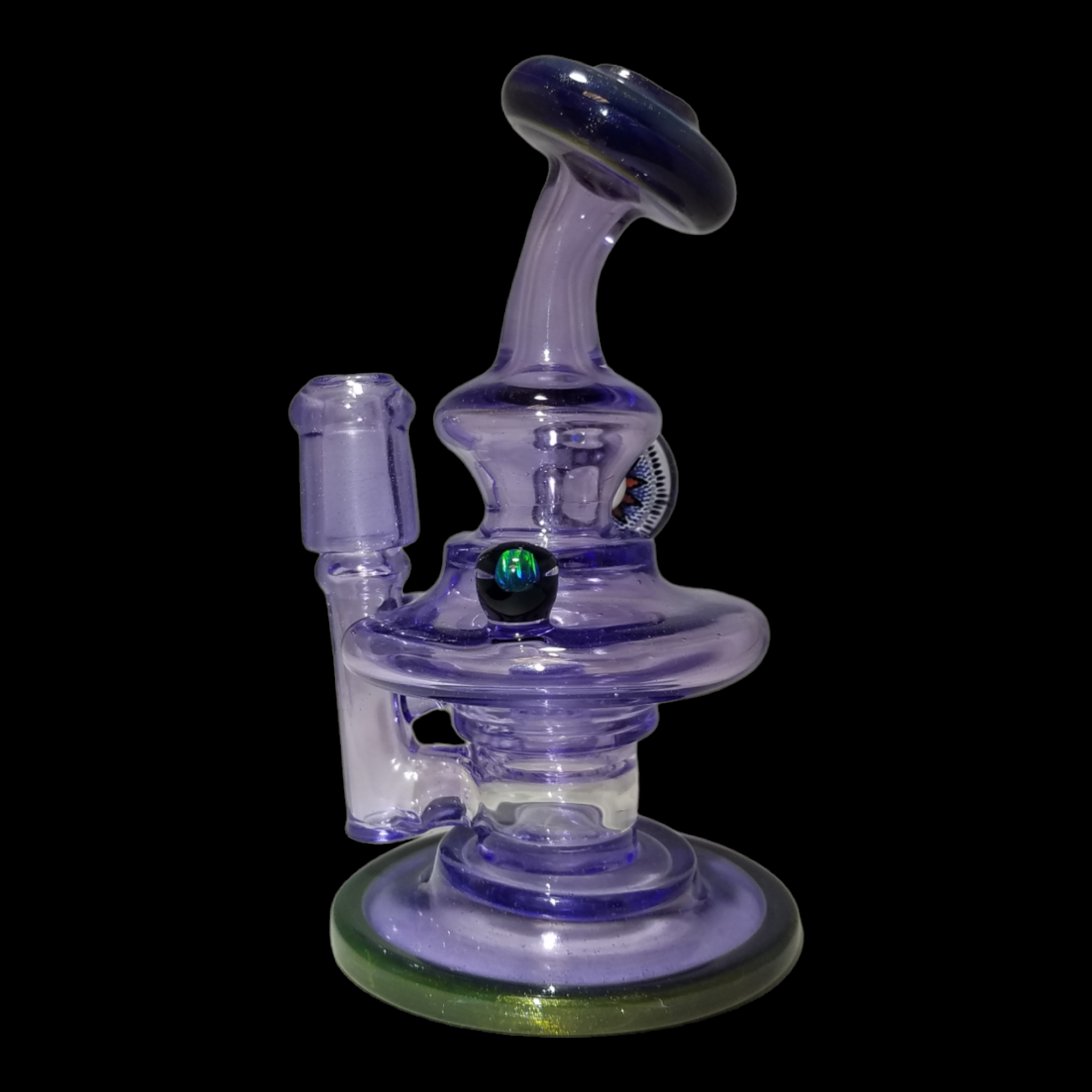 OG Purple Rain & Mystery Adventurine Squatty view 2