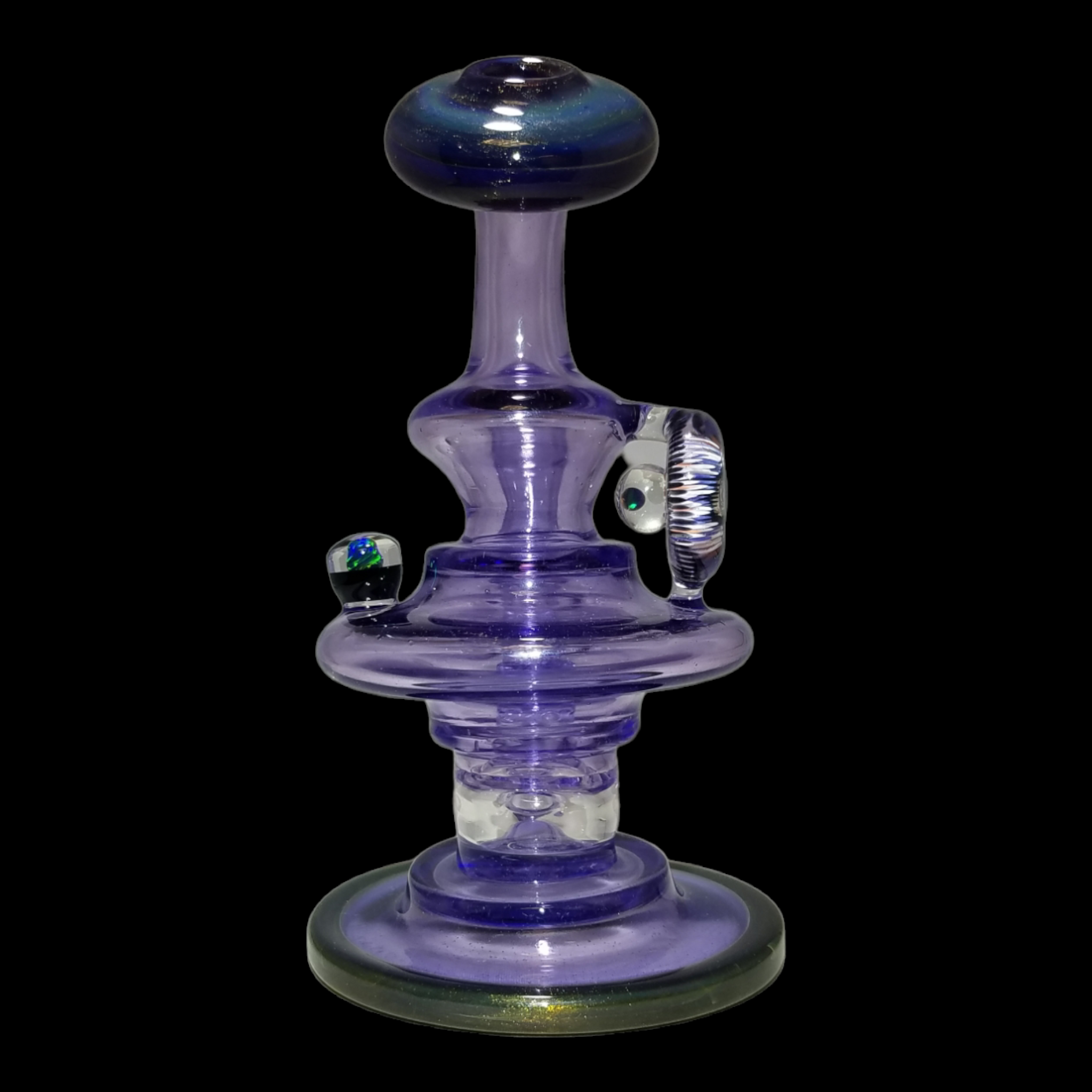 OG Purple Rain & Mystery Adventurine Squatty view 3