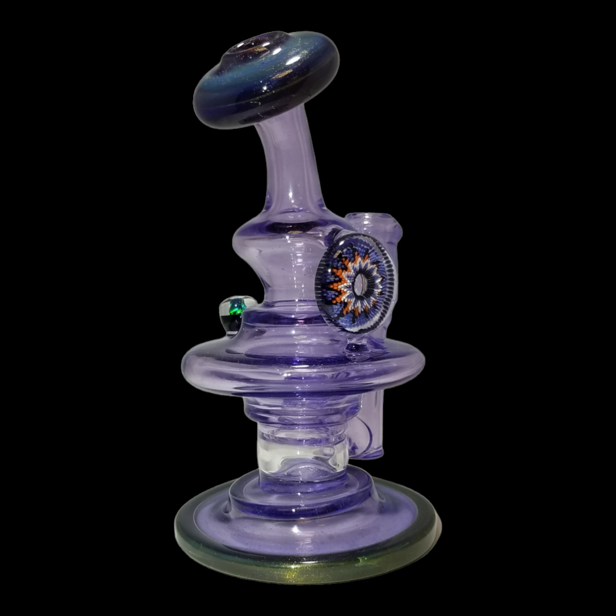 OG Purple Rain & Mystery Adventurine Squatty view 4