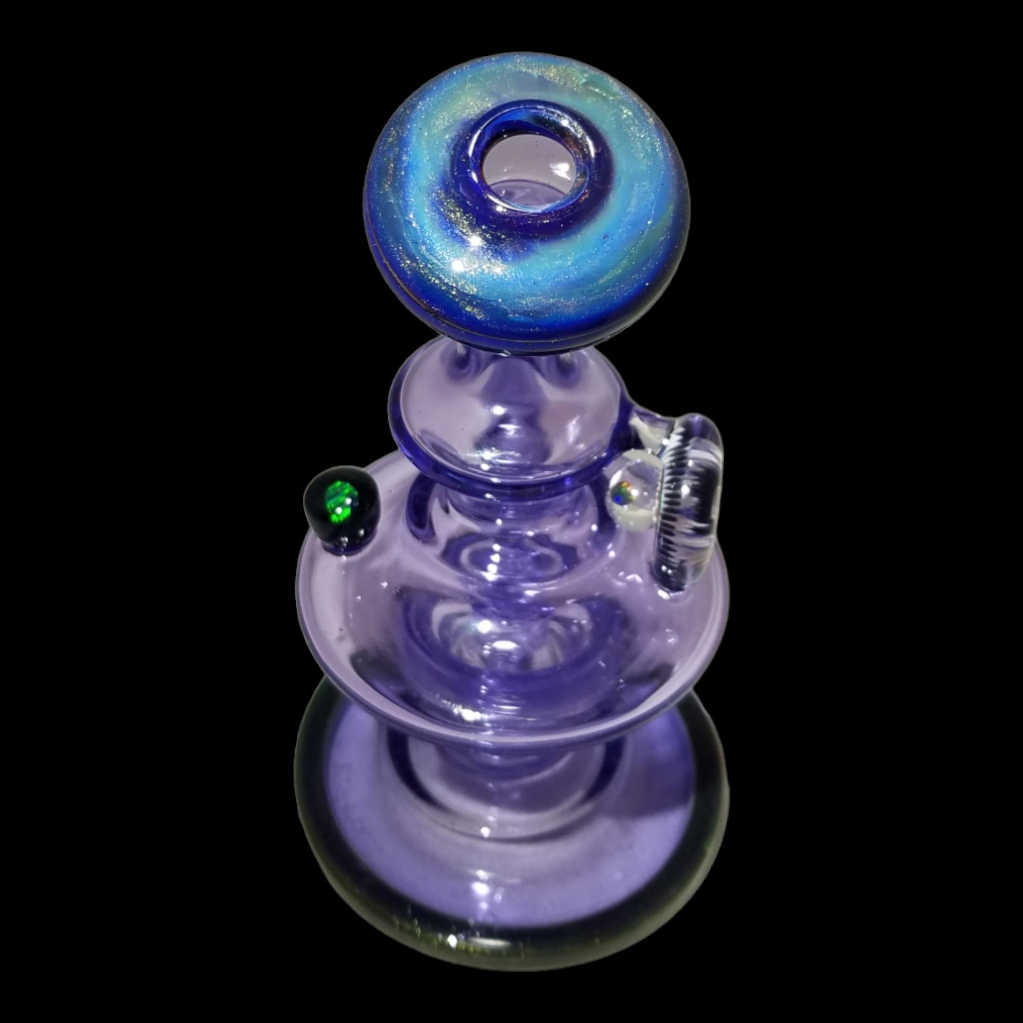 OG Purple Rain & Mystery Adventurine Squatty view 5