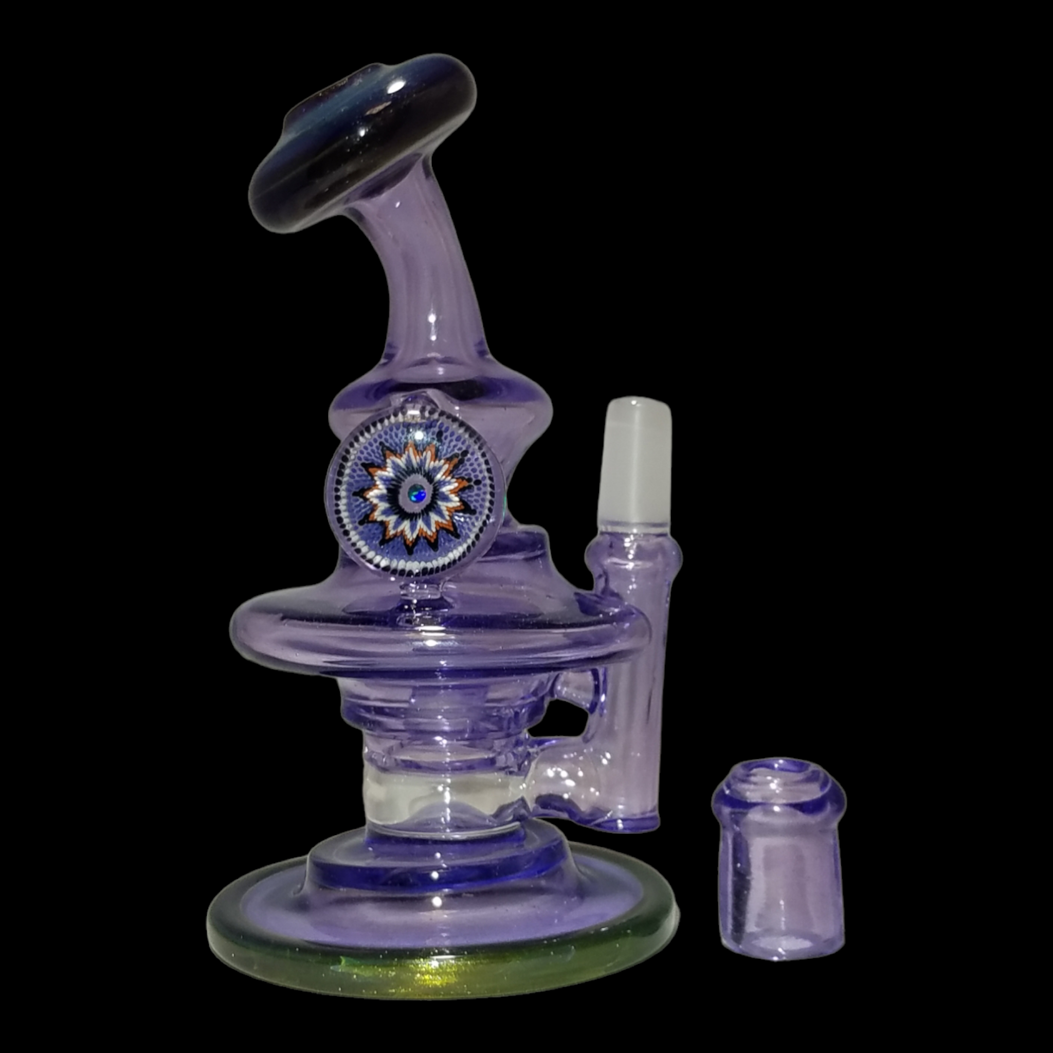 OG Purple Rain & Mystery Adventurine Squatty view 9