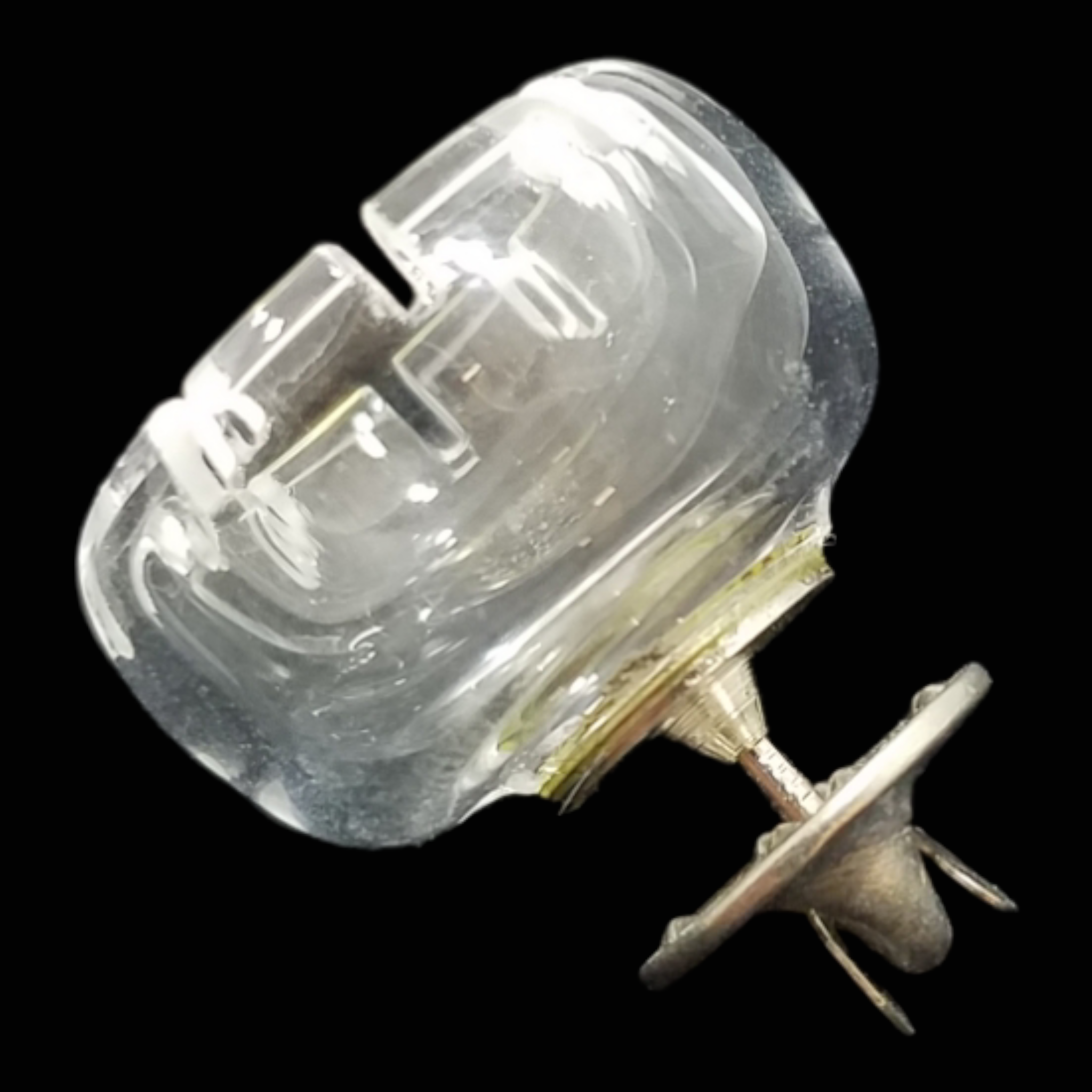 Quartz Castle Hat Pin view 2