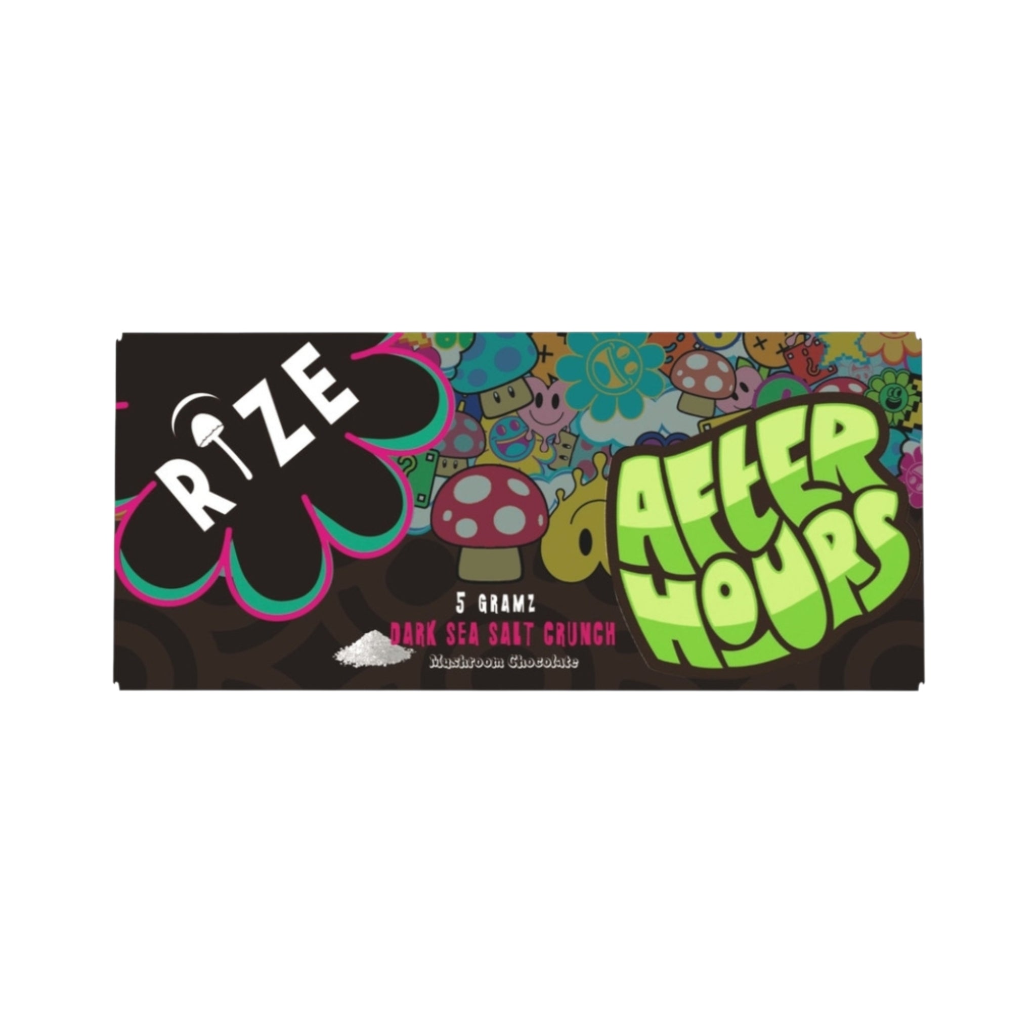 Rize After Hours Dark Sea Salt Crunch Chocolate Bar 5g