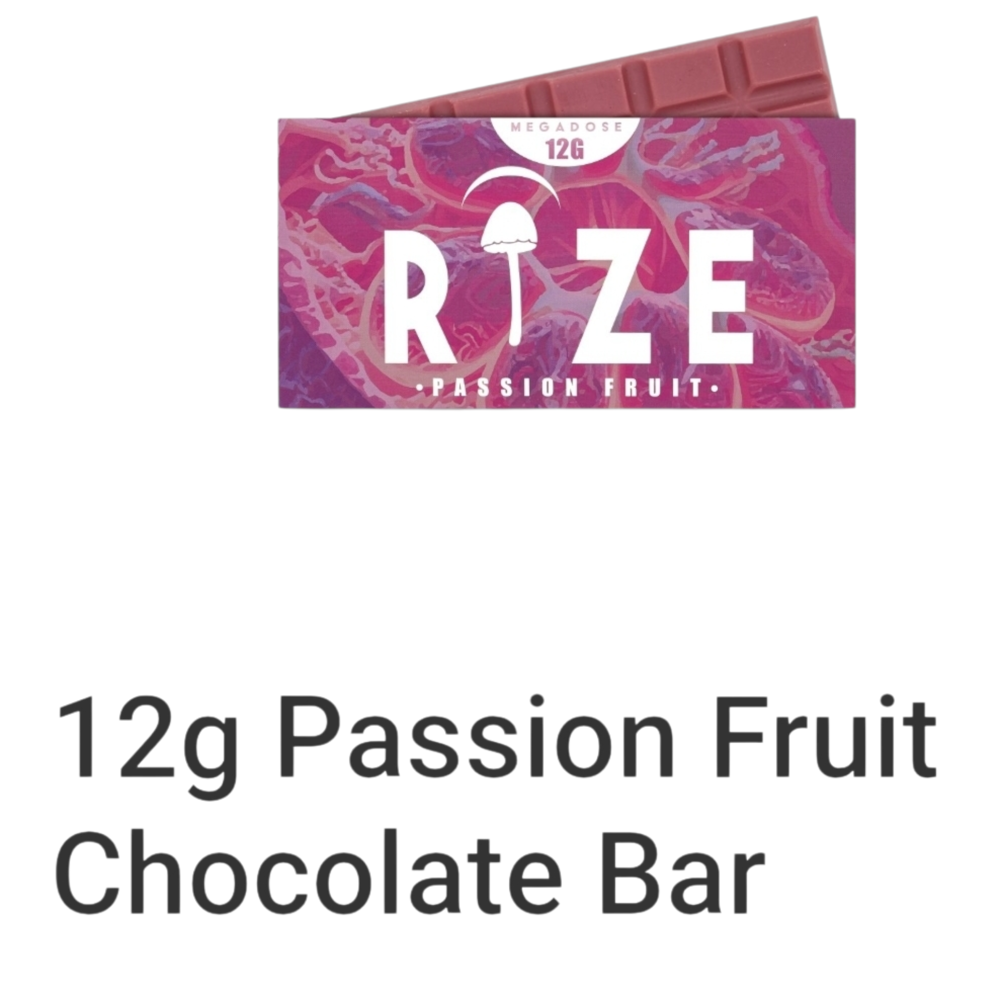 RIZE Passion Fruit Chocolate Bar 12g view 2