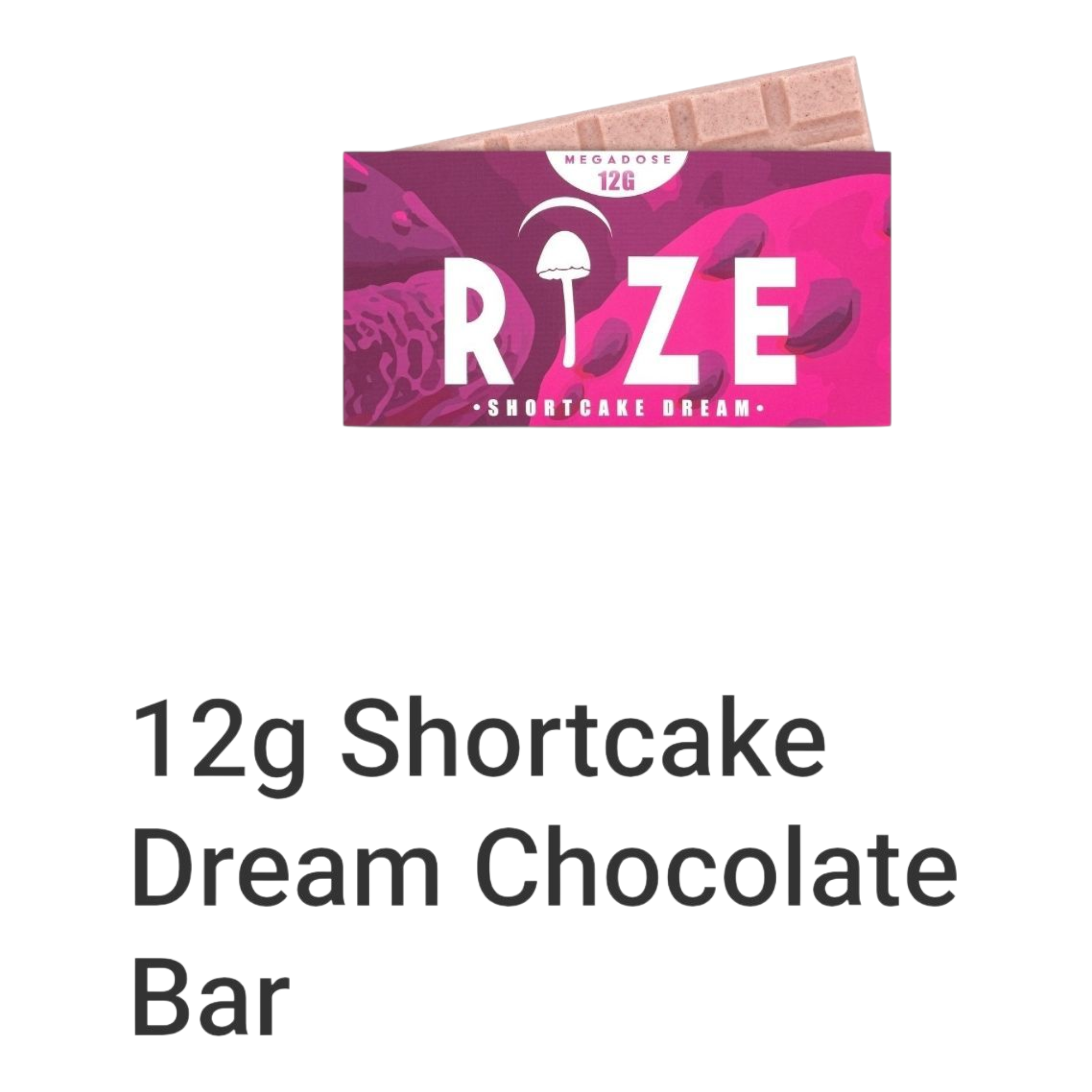RIZE Shortcake Dream Chocolate Bar 12g view 2
