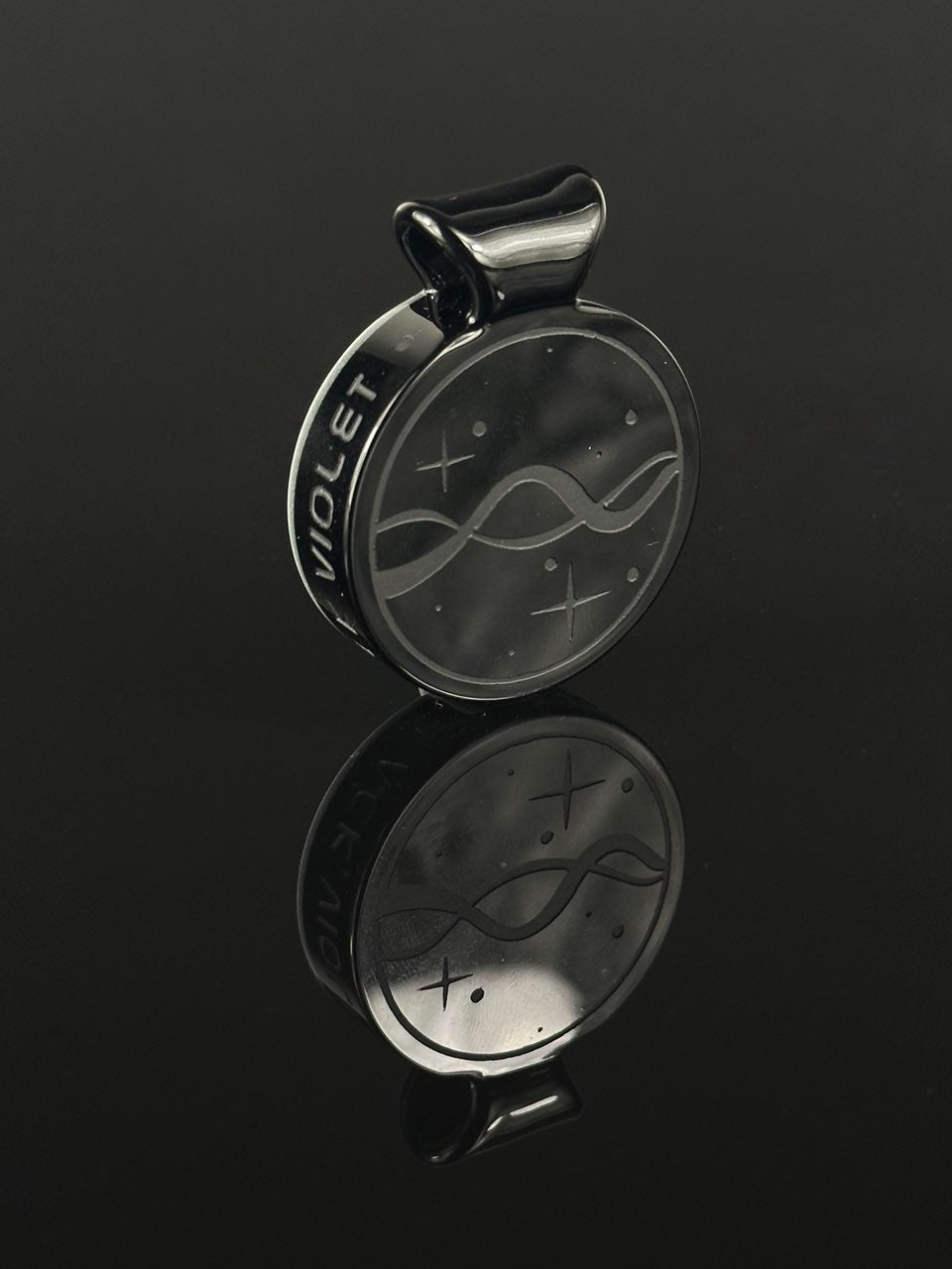 Sagan Glass Wavelengths Pendant view 3