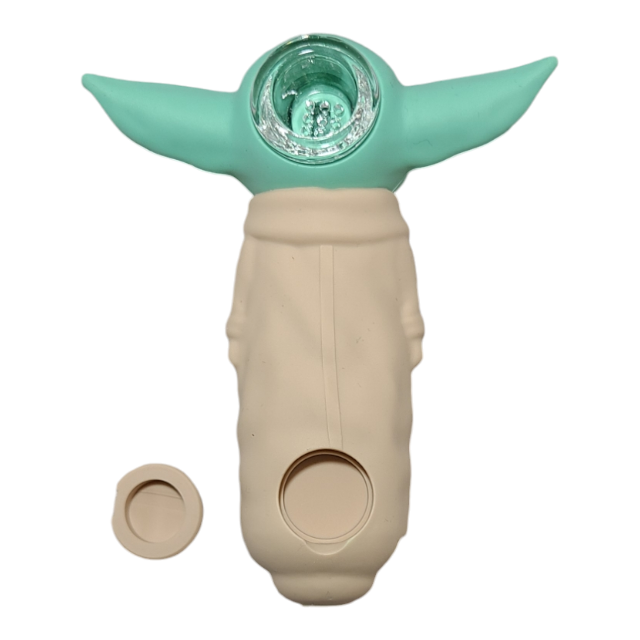 Silicone Grogu Pipe view 6