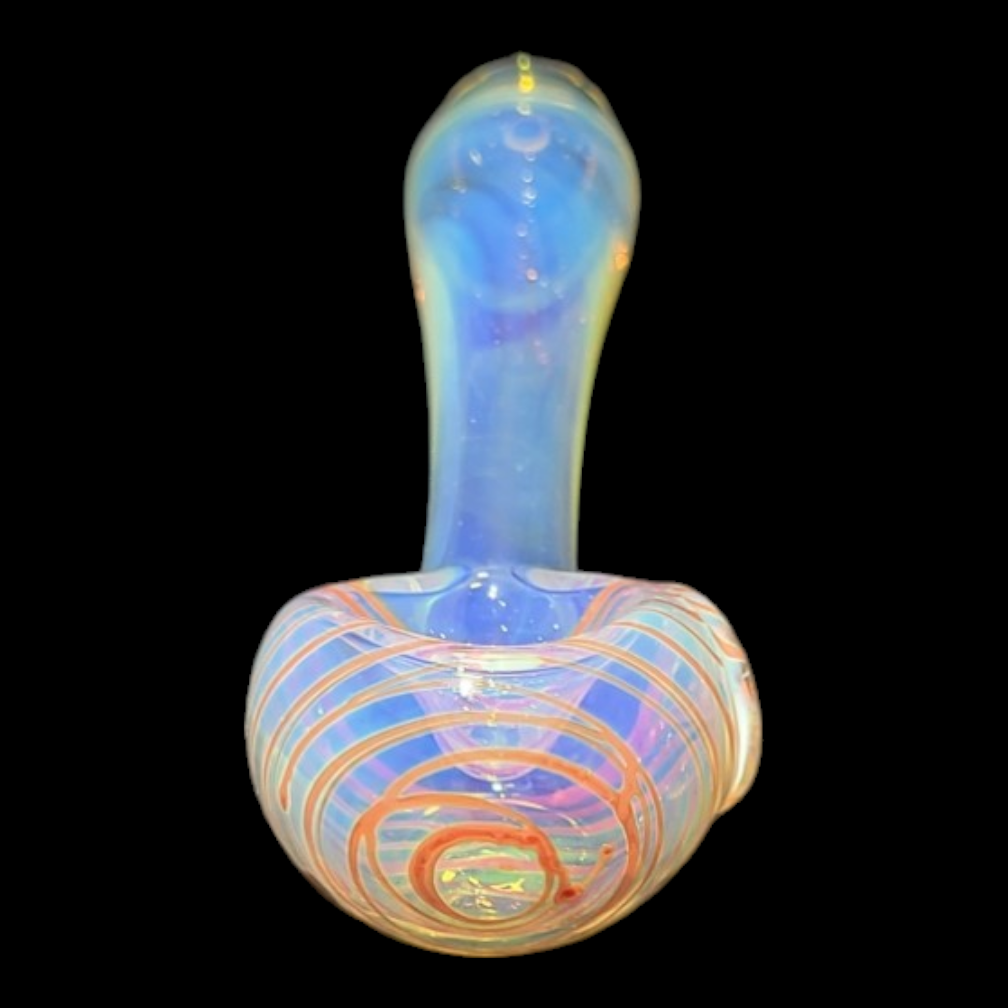 Silver Fumed Spoon Pipe view 2