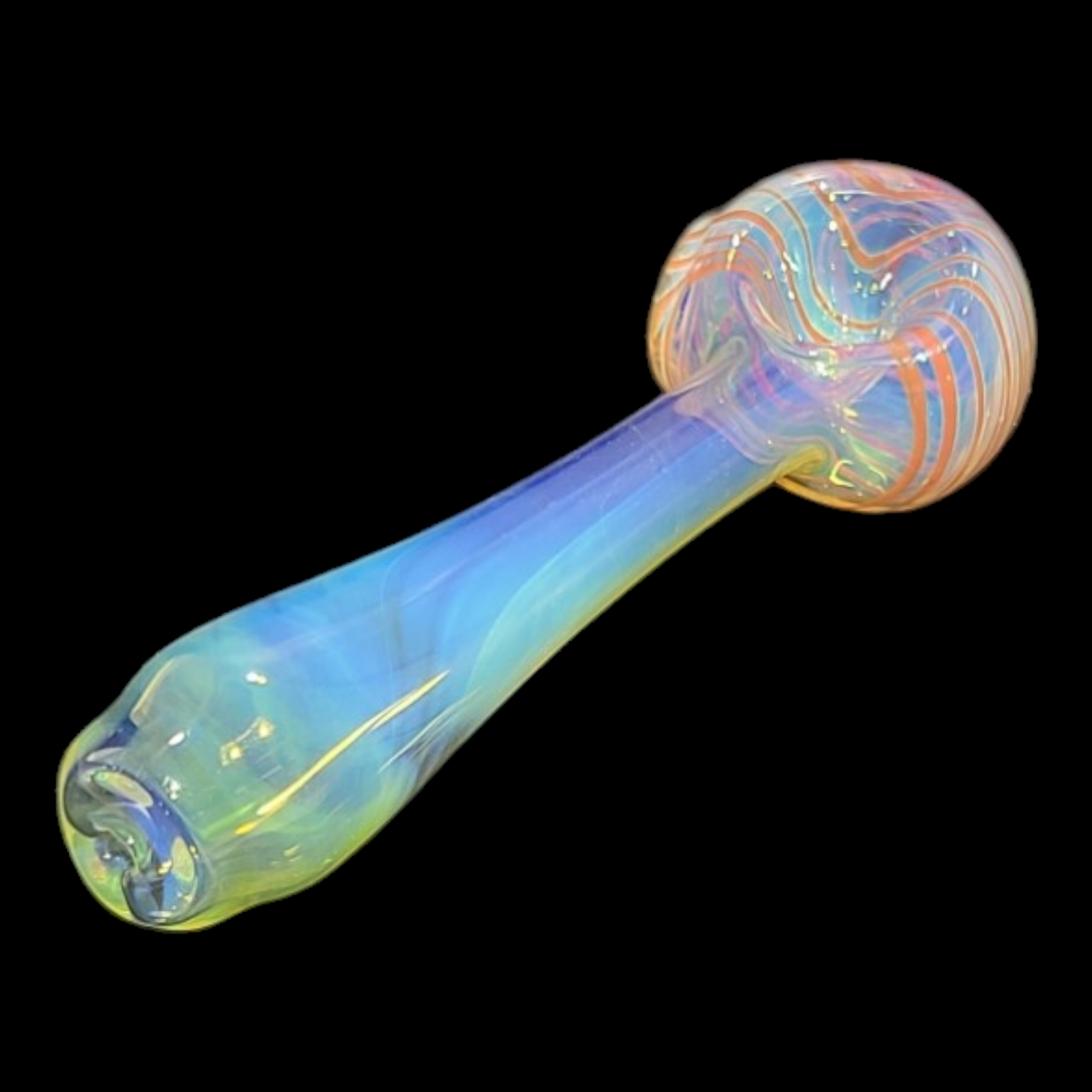 Silver Fumed Spoon Pipe view 3