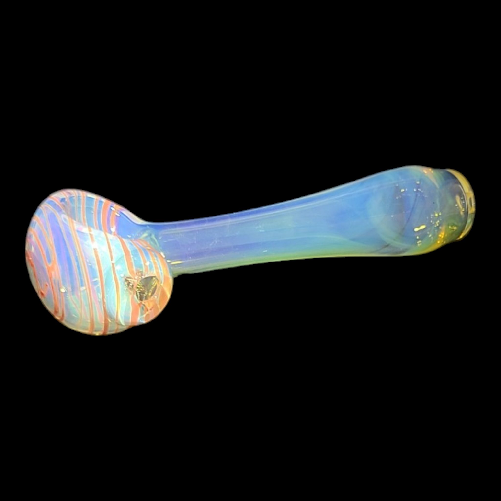 Silver Fumed Spoon Pipe view 4
