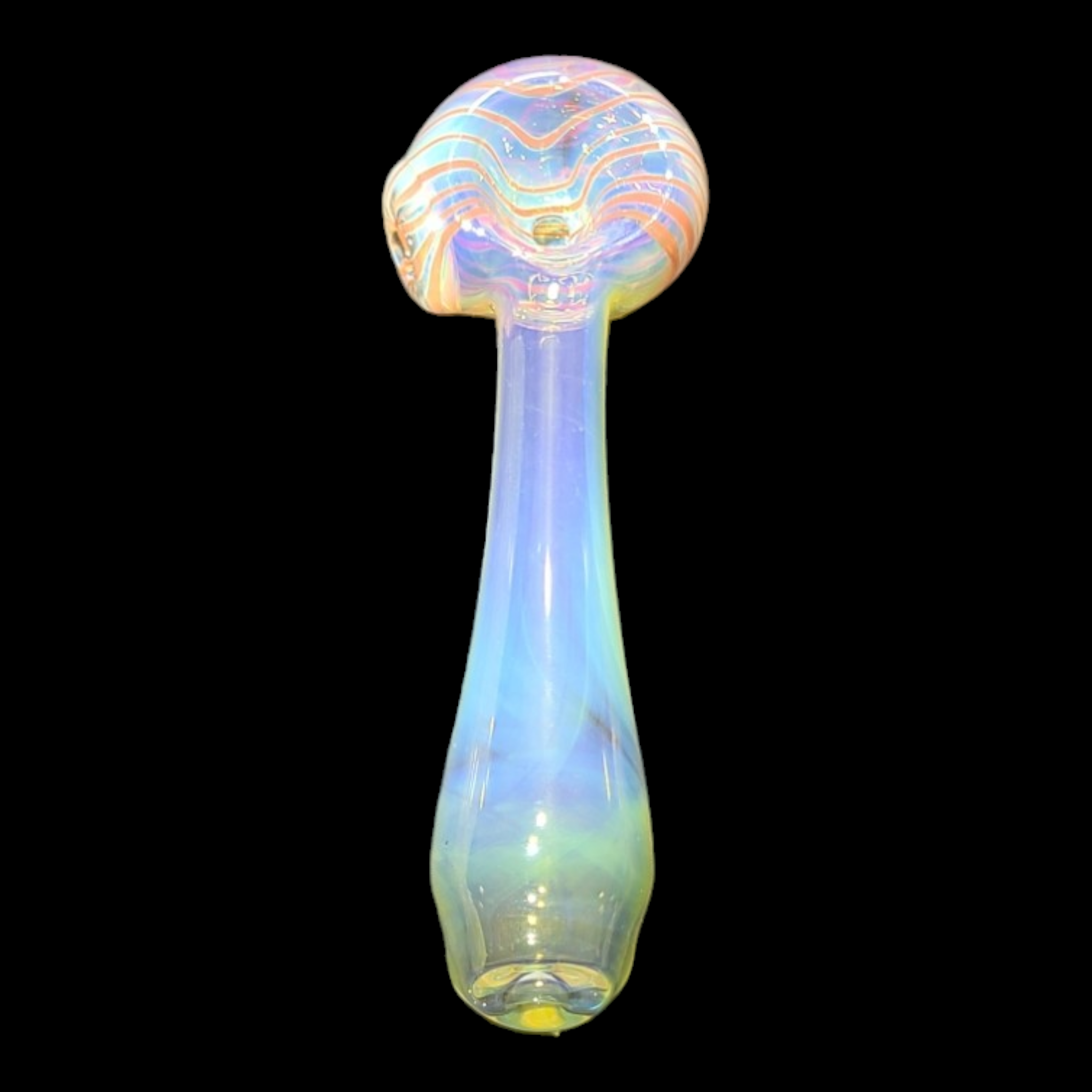 Silver Fumed Spoon Pipe view 5